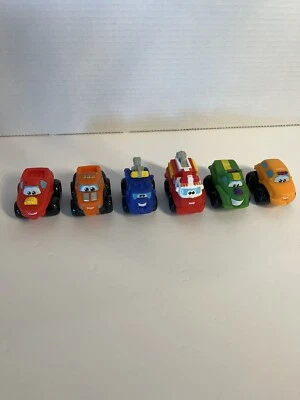 Tonka Chuck And Friends Hasbro Soft Mini Chunky Cars Trucks Lot Of 6 Vehicles - Image 1 of 4