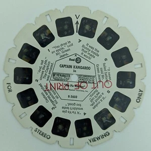 View Master GAF Captain Kangaroo The Pie Machine Reel 3 B560 1957 - Picture 1 of 2