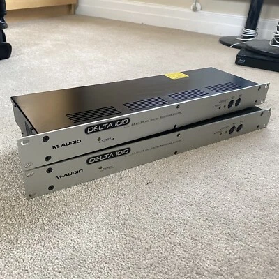 M Audio Delta 1010 Digital Breakout Box Recording System X2 - Image 1 of 3