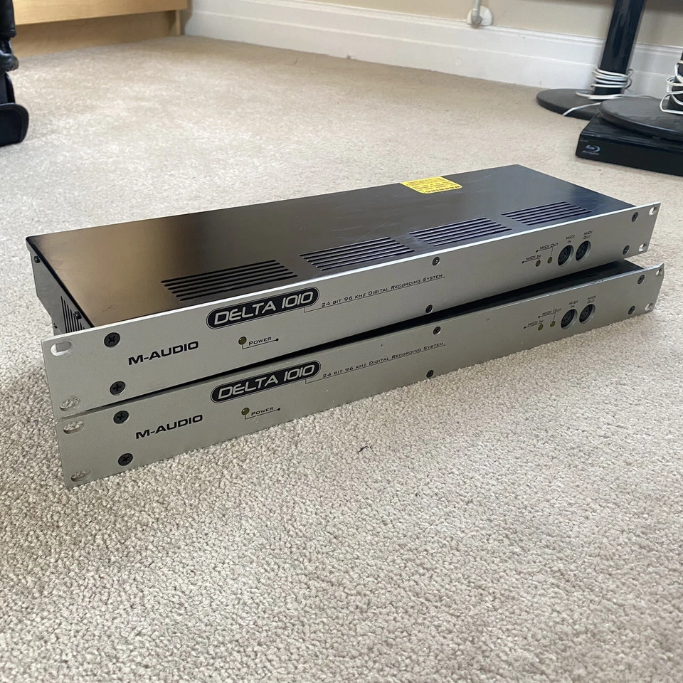 M Audio Delta 1010 Digital Breakout Box Recording System X2 - Image 1 of 3