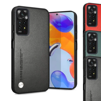 Ударопрочный бампер кожаный чехол для Xiaomi Redmi 13T Pro Note 11 Pro - Изображение 1 из 4