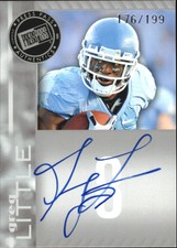 2011 Press Pass Autographs Silver #PPSGL Greg Little/199 