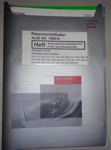 Manual de Taller Audi A4 B5 Automático - Caja Cambios 01V Frontantr Quattro Ab - Imagen 1 de 2