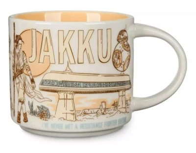 New Starbucks Disney Star Wars Jakku Been There 14oz Ceramic Mug - Image 1 of 4