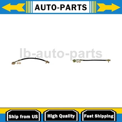 2X Manguera de línea de freno delantero primera parada para Dodge Ram 1500 2006 2007 2008 2009 Foto 1 de 4