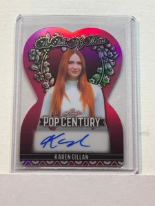 2025 Leaf Pop Century Be Still My Heart Pink Prism Auto Karen Gillan 5/8 - Picture 1 of 2