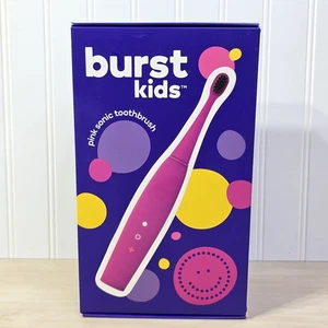 Spazzolino Elettrico Sonico Ricaricabile Burst Bambini Rosa Testa Carbone Nuovo Sigillato - Foto 1 di 5