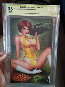 2020 Notti Nyce April O'Neil Pizza SZERDY Trade TMNT 119/150 CGC 9,8 vedi foto - Foto 1 di 5