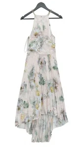 Ted Baker Women's Maxi Dress UK 8 Pink 100% Polyester Maxi - Picture 1 of 5