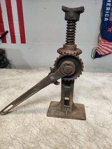 Vintage Ashland Mfg. Co Eureka Screw Jack No 5 Car Truck RARE? - Picture 1 of 13