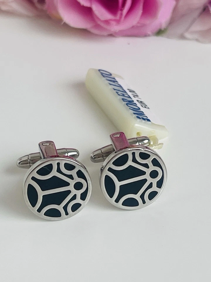 Gemelli Morellato In Acciaio Argento&Nero - Immagine 1 di 4