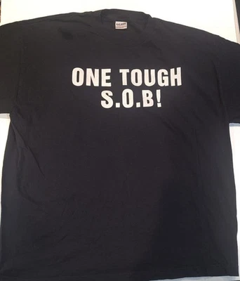 Vintage WWF Stone Cold Steve Austin One Tough SOB Wrestling T-Shirt 1998 XXL - Image 1 of 4