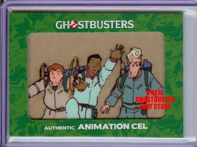 2016 Cryptozoic Real Ghostbusters Original Animation Cel Card Group Shot 072 - Image 1 of 2