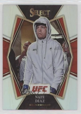 2022 Panini Select UFC Premier Level Silver Prizm Nate Diaz #102 - Image 1 of 2