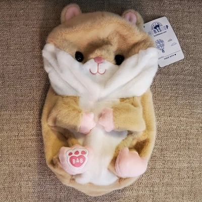 Build a Bear Workshop Hamster Tan & White UNSTUFFED Online Exclusive Plush NEW - Image 1 of 4