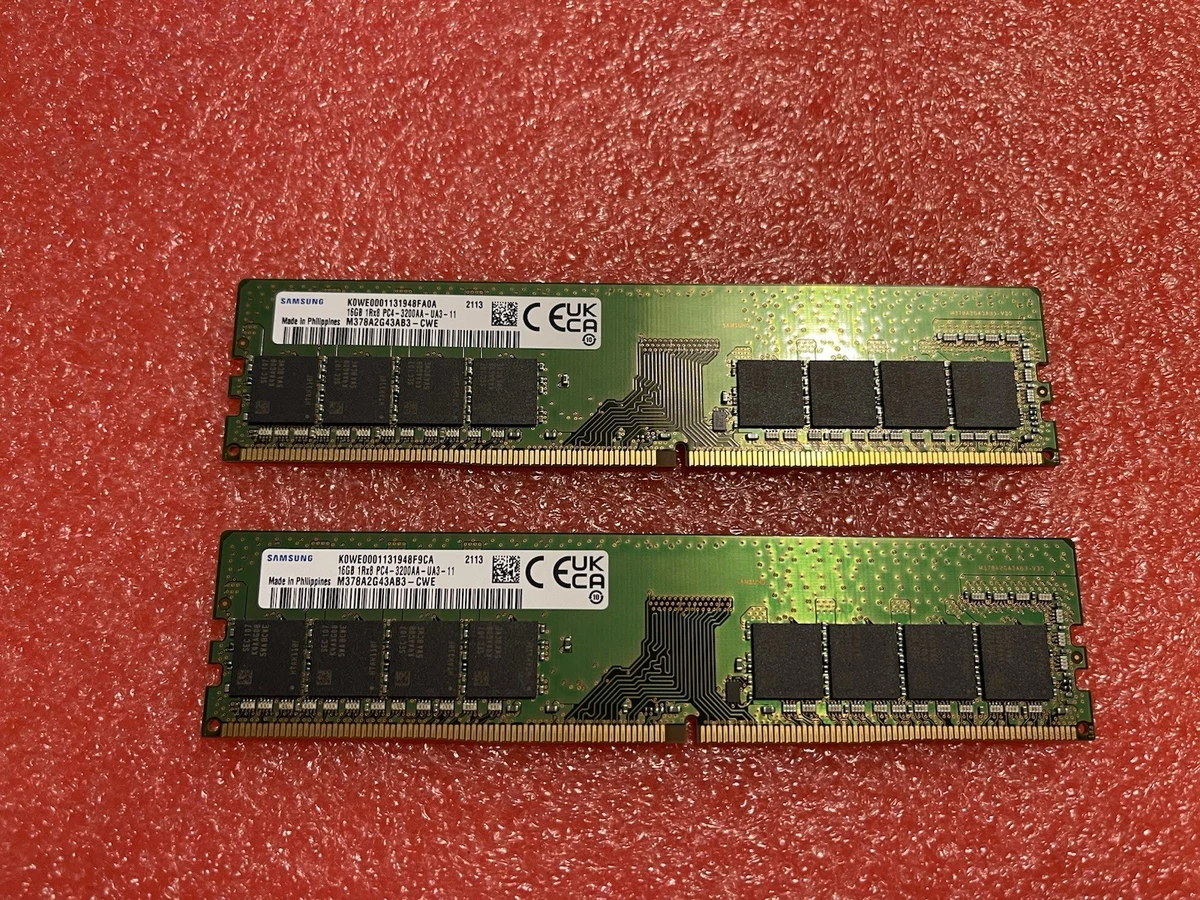 Samsung DDR4 SDRAM 32 GB Total Capacity Memory (RAM) for sale - eBay