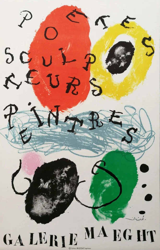 Joan Miró: Galerie Maeght, 1960 - Bild 1 von 1
