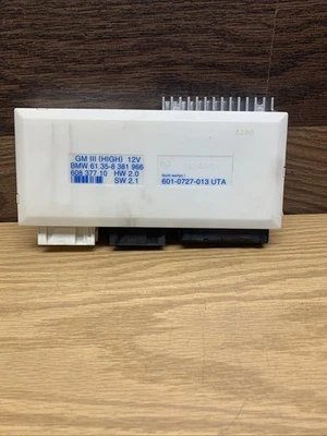 BMW 740i 1998-2001 módulo de control básico de carrocería OEM 8 381 966 Foto 1 de 4