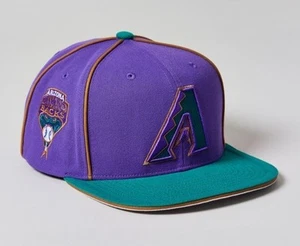 Gorra de béisbol ajustable ARIZONA DIAMONDBACKS Mitchell & Ness MLB Pipe Snapback - Imagen 1 de 9