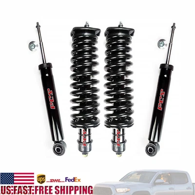 Kit FCS de puntales traseros con muelles helicoidales y amortiguadores delanteros para Benz ML320 ML350 ML430 Foto 1 de 4