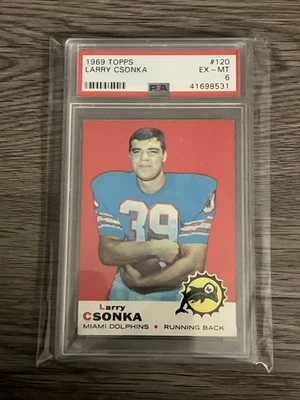 1969 Topps - Larry Csonka #120 - Image 1 of 2