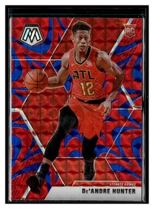 2019-20 Panini Mosaic #239 De'Andre Hunter Reactive Blue Atlanta Hawks - Bild 1 von 2