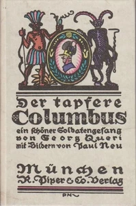 Der schöne Soldatengesang vom dapfern Kolumbus / gesungen von Georg Queri. Mit v - Picture 1 of 1