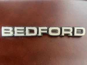 Bedford Emblem Van Badge Metal Vintage 1970 A - Picture 1 of 9
