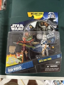 Sealed Star Wars The Clone Wars Brain Invaders Ahsoka Trooper Scythe w/ DVD NEW - Picture 1 of 6