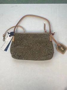 Dooney Bourke Pouchette Y2K Hobo Doodle Purse Shoulder  - Picture 1 of 15