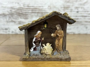 Mini Weihnachtsdorf Krippe Zubehör 2,5" - Bild 1 von 7