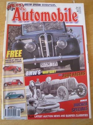 THE AUTOMOBILE MAY 1999 BMW WAR BABY DOCKER SPECIALS EDMUND RUMPLER COLLECTOR - Image 1 of 3