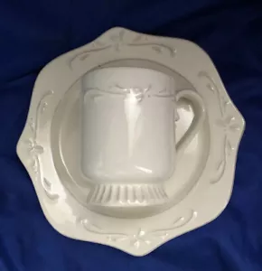 Mikasa Countryside Harvest Accent Luncheon Dessert Plate And Coffee Cup Mug Set - Picture 1 of 10