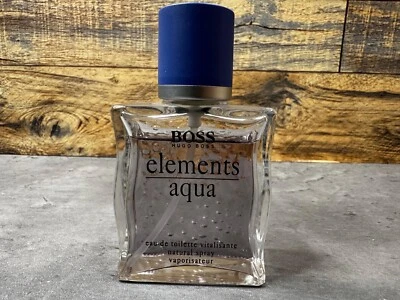 Spray fragancia Elements Aqua by Hugo Boss Eau De Toilette para hombre - 50 ml Foto 1 de 4