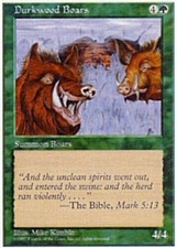 Durkwood Boars X4 (5th Edition) MTG (NM) *CCGHouse* Magic