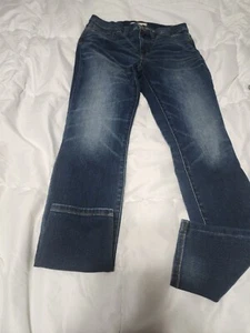 Madewell Skinny Jeans Damen Gr. 27 Blau 5-Pocket Denim Baumwolle Stretch Hi-Rise - Bild 1 von 9