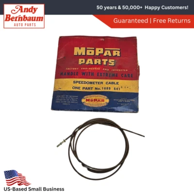 1956-1961 Plymouth Dodge Chrysler Speedometer Drive Shaft Cable 1689641 NOS - Image 1 of 4