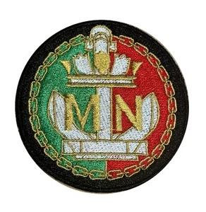 MN Merchant Navy Fully Embroidered Patch - Picture 1 of 3