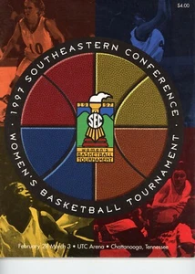 1997 Southeastern Conference Women's Basketball Tournament Program - Picture 1 of 1