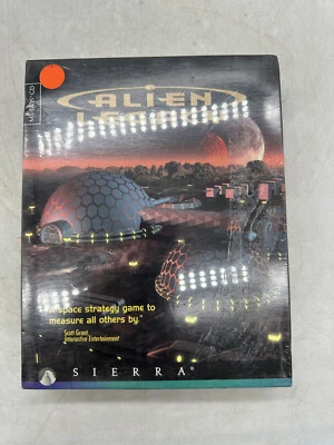 Alien Legacy (PC, 1995, Sierra) New Sealed Big Box - Image 1 of 4