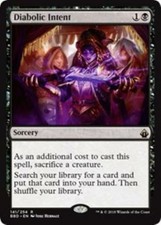 WOTC MtG Battlebond Diabolic Intent (R) NM