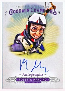 2018 Upper Deck Goodwin Champions Roberta Mancino Autograph Auto #A-RM