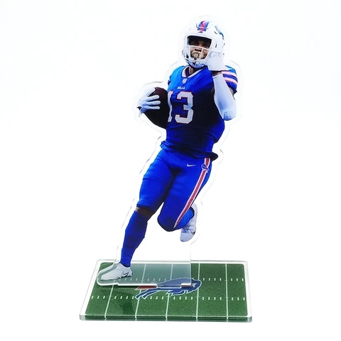 Gabe Davis Figure - #13 of Buffalo Bills Celebrates Touchdown Figurine Ornament Cover