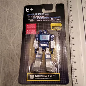 TRANSFORMERS - hasbro 2021 mini figurine - SOUNDWAVE - BLISTER neuf - Imagen 1 de 2