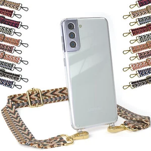 EAZY CASE do Samsung Galaxy S21 Plus 5G Case Silikonowy pasek na ramię do zawieszenia - Zdjęcie 1 z 24