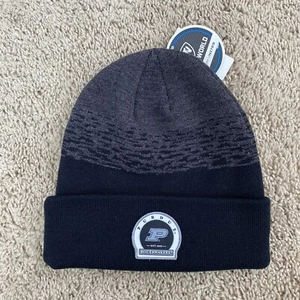Purdue Boilermakers Top of the World Knit Hat Heather Black Frostbite Cuffed Cap - Picture 1 of 4