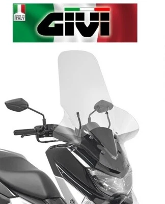 SOLO LASTRA Parabrezza trasparente YAMAHA  NMAX 125 155 2019 2020  2123DT GIVI - Immagine 1 di 4