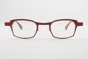 Rare Authentic Anne et Valentin GRIGRI ST 23 42mm Red Tortoise Glasses France - Picture 1 of 7