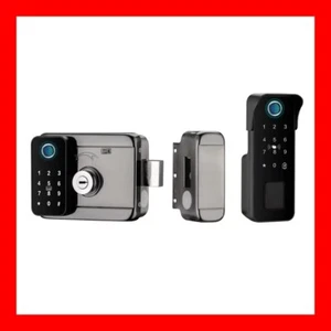 Tuya Smart Lock Waterproof Fingerprint Wifi Double Rim APP Card Digital Code - Picture 1 of 8