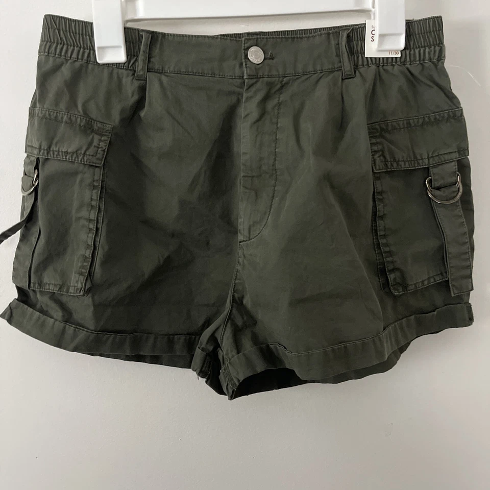 Pantalones Cortos Witty Fox Verde Carga Nuevos con Etiquetas 11/30 Entrepierna 2 Foto 1 de 4